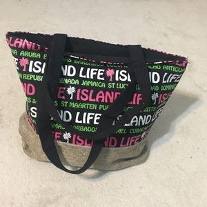 The Islands Tote Bag - New; stylish and ready for travel or every day use